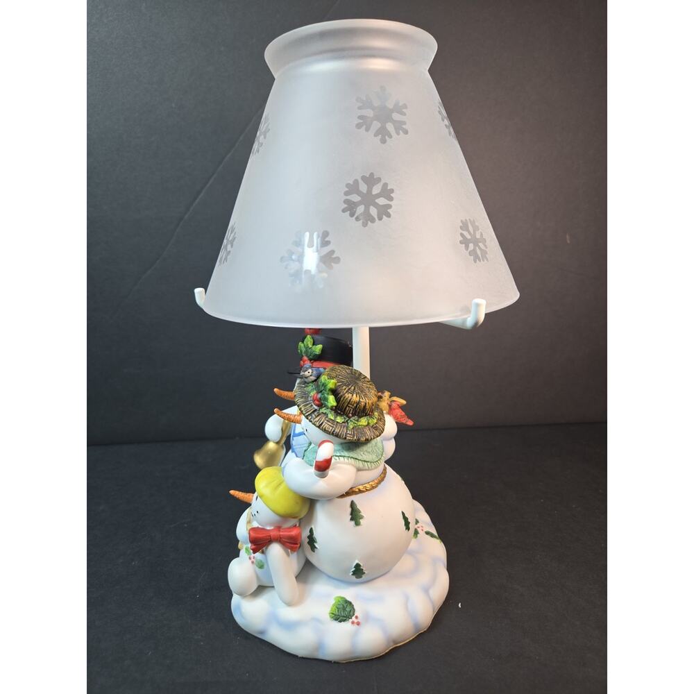 Partylite Retired Snowbell Family Tealight Lamp 11" P7866 - Picture 6 of 8